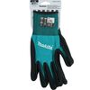 Makita FitKnit Gloves Cut Level 1 Nitrile Coated Dipped L/XL, small