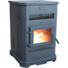 Cleveland Iron Works No.205 Large EPA Approved High-Efficiency Pellet Stove with Smart Home Technology Heats 2500 Sq Ft Area, small image number 1