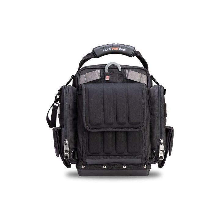 Veto Pro Pac Front Accessed Zippered Meter Bag, XL, Black, large image number 5