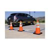 Vizcon Adjustable 4-6' Retractable Cone Bar with Yellow with Black, small image number 2