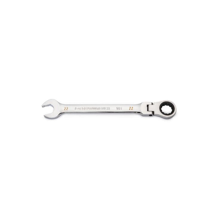 GEARWRENCH 22mm 90T 12 Point Flex Head Ratcheting Combination Wrench, large image number 0