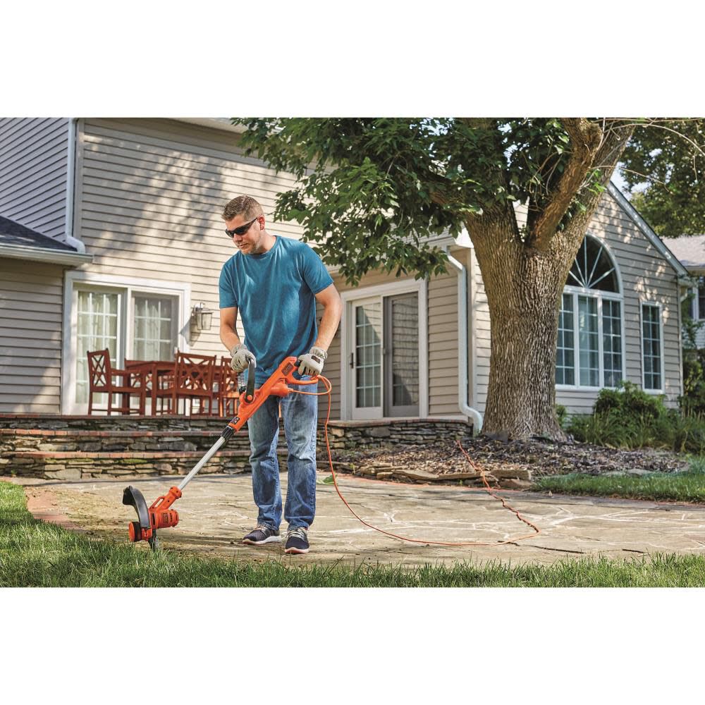 Black and Decker 6.5 Amp 14 in. AFS Electric String Trimmer/Edger