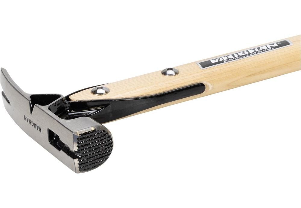 Vaughan 20 Oz Milled Face Rip Hammer with Hickory Handle, large image number 7