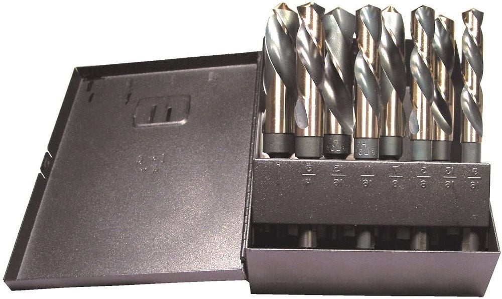 Viking Drill Type 280-UB Magnum Super Premium Reduced Shank Drill 8 Piece Set - 1/2in, large image number 2