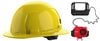 Milwaukee BOLT Yellow Full Brim Hard Hat with 4pt Ratcheting Suspension Type 1 Class E & USB Cooling Fan Bundle, small image number 1