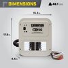Champion Power Equipment 50-Amp Indoor-Rated Manual Transfer Switch with 30-Foot Generator Power Cord and Weather-Resistant Power Inlet Box, small image number 4