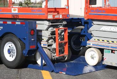 Air-Tow Trailers 12' Drop Deck Flatbed Trailer 75in Deck Width - 10000# Capacity, large image number 7