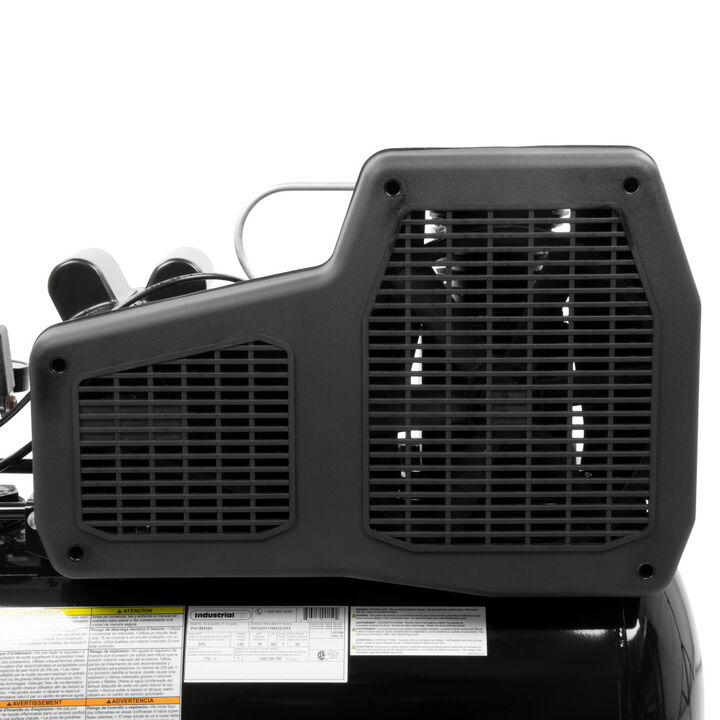 Industrial Air Compressor 1.9 HP Horizontal In Line Cast Iron Pump 20 Gallon, large image number 4