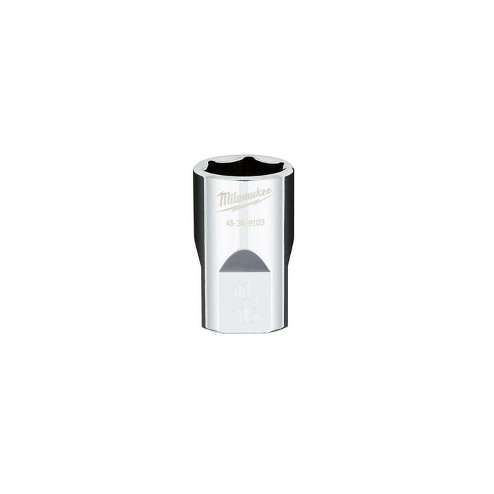 Milwaukee 1/2 in. Drive 11/16 in. SAE 6-Point Socket with FOUR FLAT Sides, large image number 0