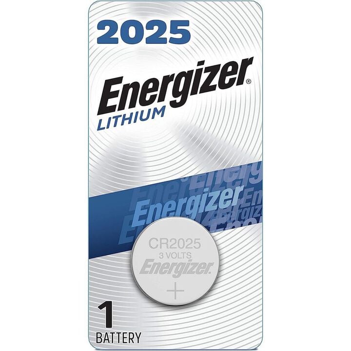 Energizer CR 2025 3V Lithium Non-Rechargeable Coin Cell Battery 1pk
