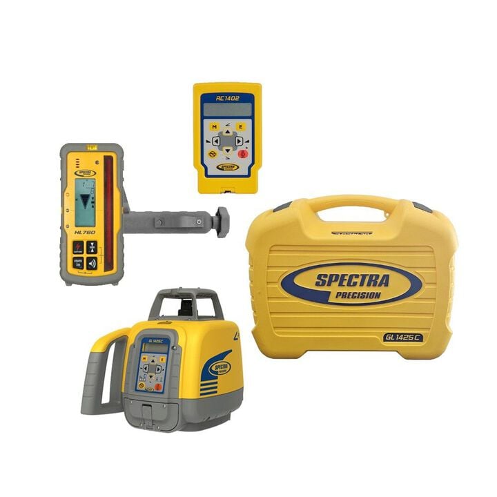 Spectra Precision 630-640 nm Class 2 Battery-Powered Dual Grade Laser with Receiver, large image number 4