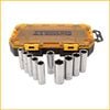 DEWALT 10 piece 1/2 In. Drive Deep Socket Set, small image number 3