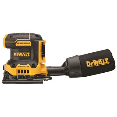 DEWALT 20V MAX XR Brushless Cordless 1/4 Sheet Variable Speed Sander (Bare Tool)