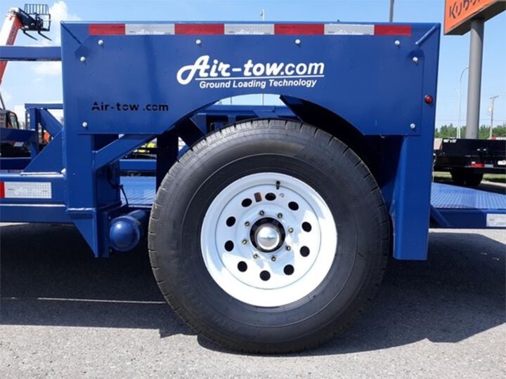 Air-Tow Trailers 12 Ft. Drop Deck Flatbed Trailer 75 Inch Deck Width - 5500# Capacity, large image number 18