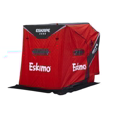 Eskimo Eskape 2600 Ice Fishing Shelter with Two Side Doors