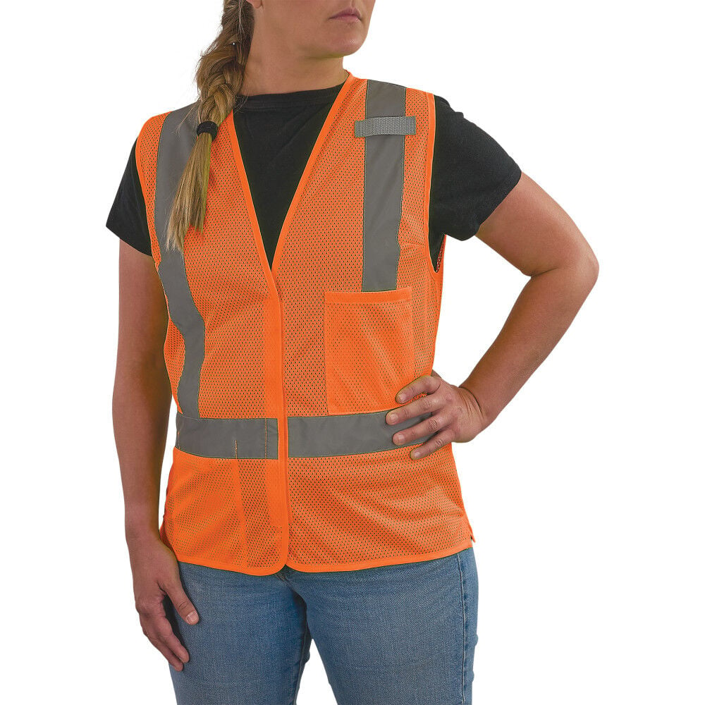 Ergodyne GloWear 8210HLW-S Class 2 Womens Hi-Vis Orange Vest 3XL - 22417