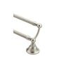 Moen Sage Double Towel Bar Brushed Nickel Brass 24in, small
