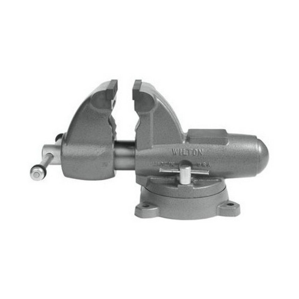 Wilton 5in C 2 Combo Pipe & Bench Round Channel Vise, large image number 2