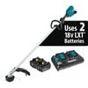 Makita 18V X2 (36V) LXT Lithium-Ion Brushless Cordless String Trimmer Kit (5.0Ah), small image number 1