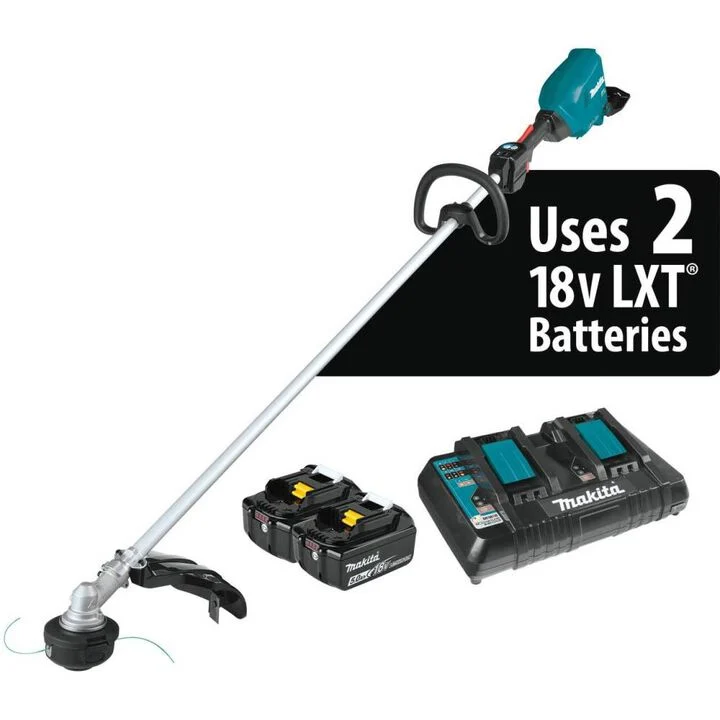 Makita 18V X2 (36V) LXT Lithium-Ion Brushless Cordless String Trimmer Kit (5.0Ah)