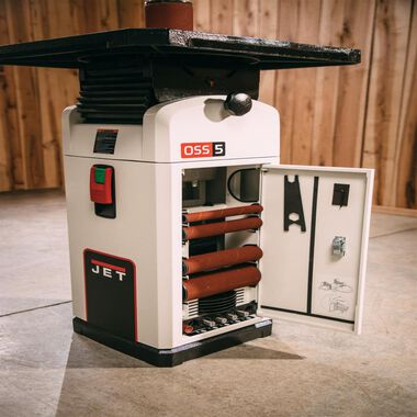 JET JOSS-S Floor Model Oscillating Spindle Sander 1 HP 1PH 115 V, large image number 2
