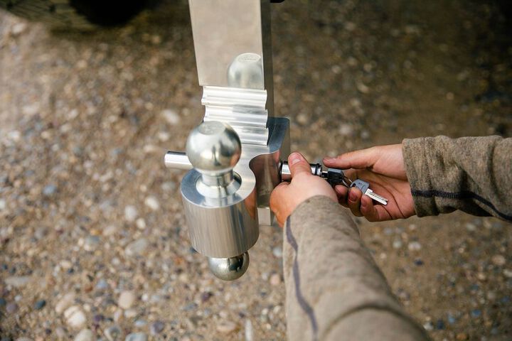 Andersen Hitches 10in Rapid Hitch Aluminum Adjustable Ball Mount, large image number 3
