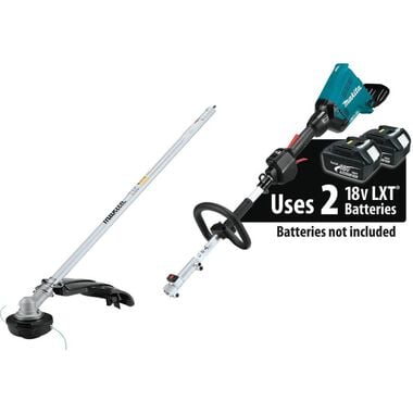 Makita 18V X2 (36V) LXT Power Head with String Trimmer Attachment Lithium Ion Brushless Cordless Couple Shaft (Bare Tool)