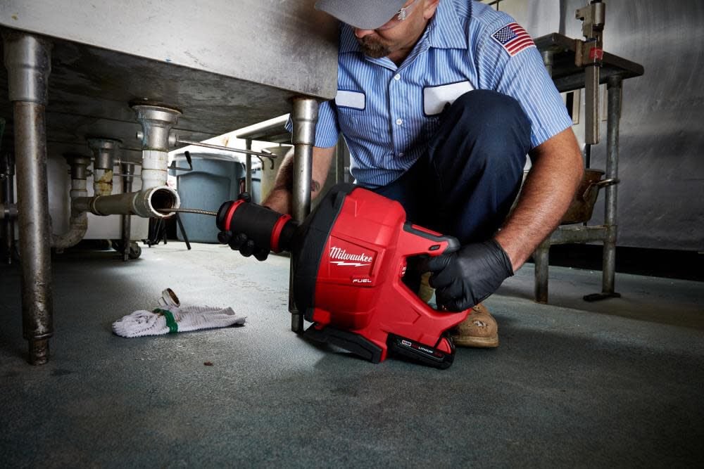 Milwaukee M18 Fuel Drain Snake W Cable Drive Kit A 2772a 21 Simolary simolary.com 12