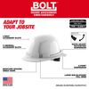 Milwaukee White Full Brim Hard Hat with 6pt Ratcheting Suspension Type 1 Class E, small image number 3