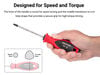Tekton Phillips, Slotted, Torx, Square Screwdriver Set with Organizer 54 Pieces, small image number 3
