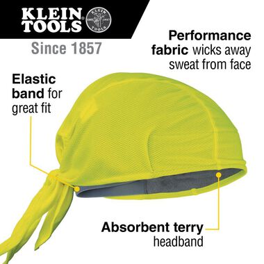 Klein Tools Cooling Do Rag Hi Viz 2pk, large image number 1