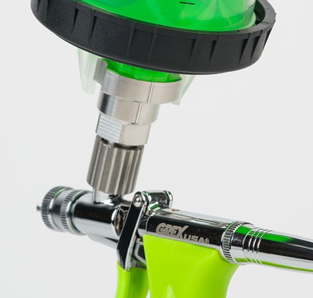 Grex Power Tools Top Feed Airbrush to Disposable Cup Adapter Kit, large image number 2