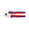 Knipex 9 Inch Steel Four Mandrel Crimping Plier with Multi-Component Handle, small image number 5