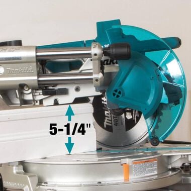 Makita 18V X2 LXT 36V 10in Miter Saw with Laser (Bare Tool), large image number 10