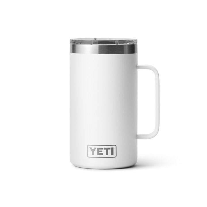 YETI 24oz Rambler Mug with Magslider Lid White