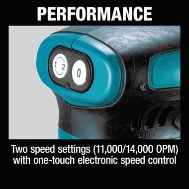 Makita 18V LXT Cordless 1/4 Sheet Finishing Sander (Bare Tool), large image number 11