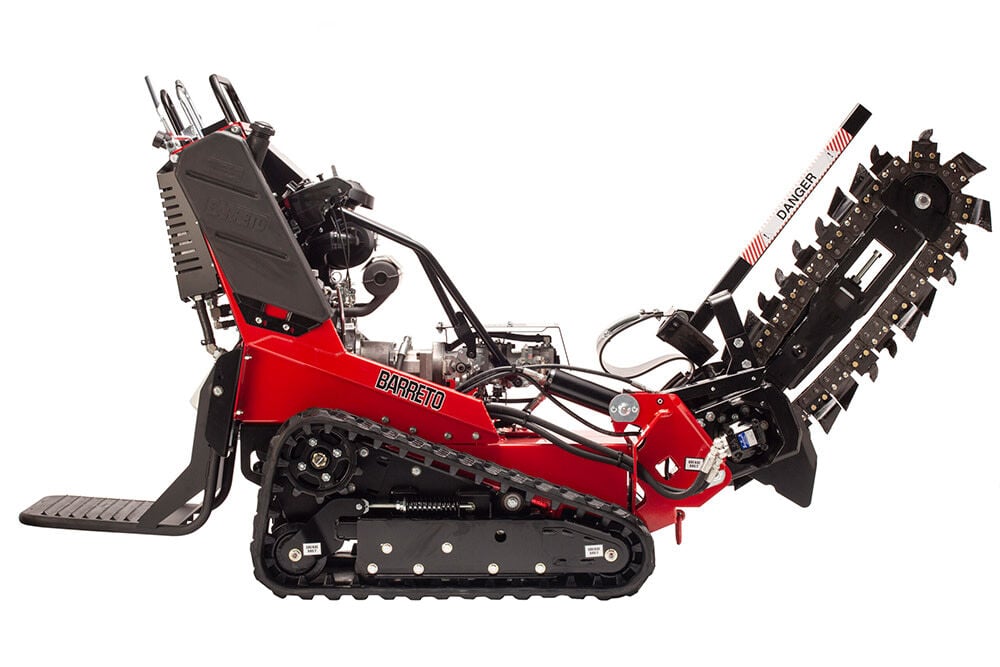 Barreto Mfg 36 Inch Ride-On Trencher, large image number 1