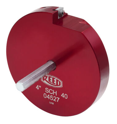 Reed Mfg Clean Ream Extreme Plastic Pipe Fitting Reamer, 4 Inch PPR400 (04527), large image number 1
