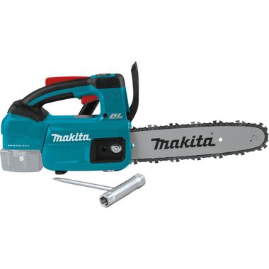 Makita 18V LXT Lithium-Ion Brushless Cordless 10in Top Handle Chain Saw (Bare Tool), large image number 7