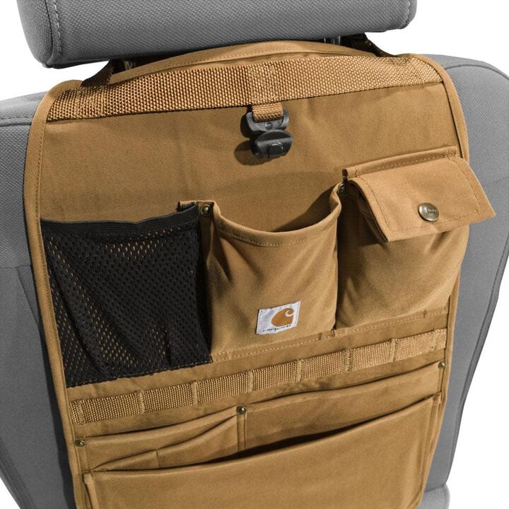 Carhartt Brown Universal CORDURA Car Back Seat Organizer, large image number 1
