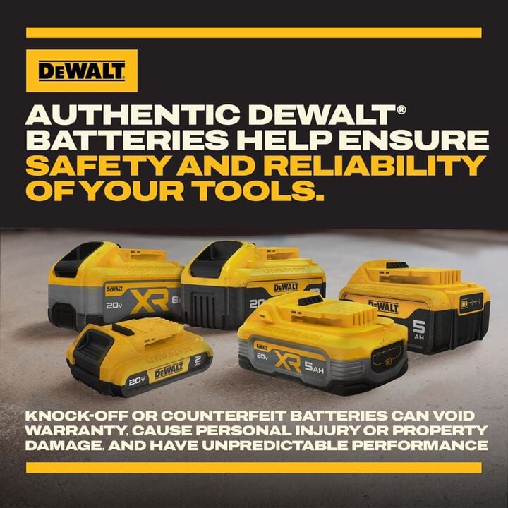 DEWALT 20V MAX XR Reciprocating Saw with 4Ah Battery, large image number 8