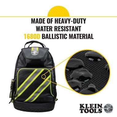 Klein Tools Tradesman Pro High Visibility Backpack, large image number 4