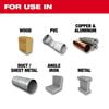 Milwaukee 10-Piece Titanium Nitride SHOCKWAVE Red Helix Drill Bit Kit, small
