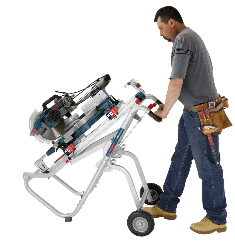 Bosch Gravity-Rise Miter Saw Stand with Wheels, large image number 5