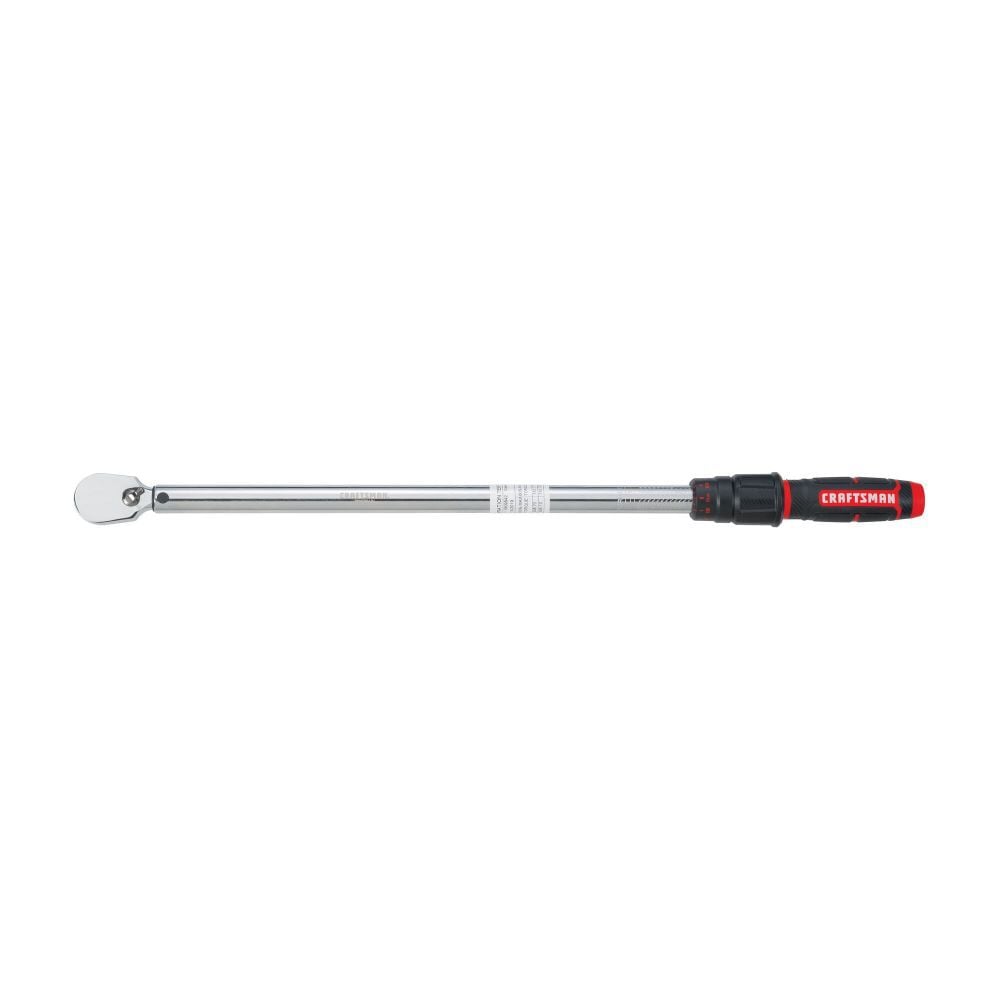 CRAFTSMAN 1/2 Inch Drive Micrometer Torque Wrench - CMMT99434
