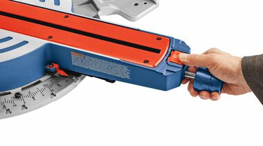 Bosch PROFACTOR 18V Surgeon 12in Dual Bevel Slide Miter Saw Kit with 1 CORE18V 8.0 Ah PROFACTOR Performance Battery, large image number 4