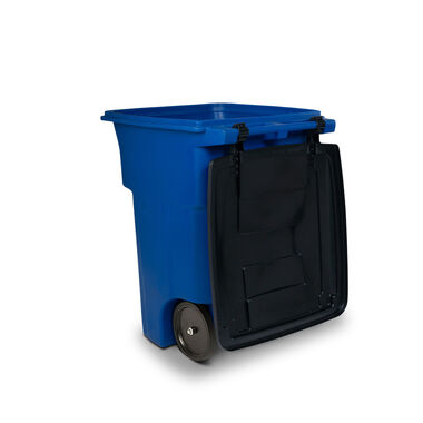 Toter 48 Gallon Cart Toter 48 Gallon Blue Wheeled Recycling Bin