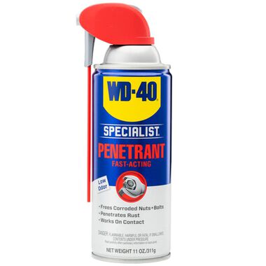 WD40 Specialist Penetrant with Smart Straw Sprays 2 Ways 11 Oz