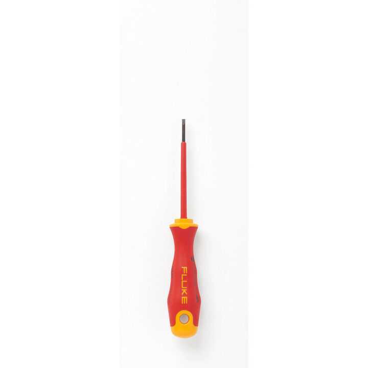 Fluke 3/32 Inch x 3 Inch Blade Slotted Insulated Screwdriver, large image number 1