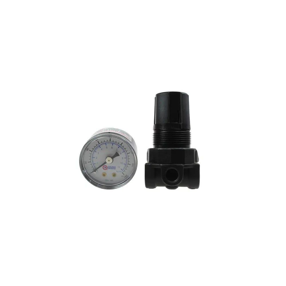 Coilhose 0-125 Psi 1/4in Port Miniature Regulator, large image number 2